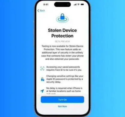 平凉苹果授权维修店分享被盗设备保护功能开启方法 
