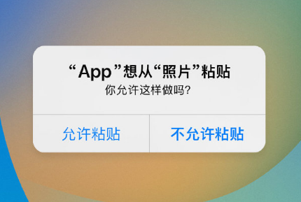 平凉苹果手机维修分享iPhone 复制粘贴弹窗太烦人？终于可以在 iOS 16.1 中设置关闭了 