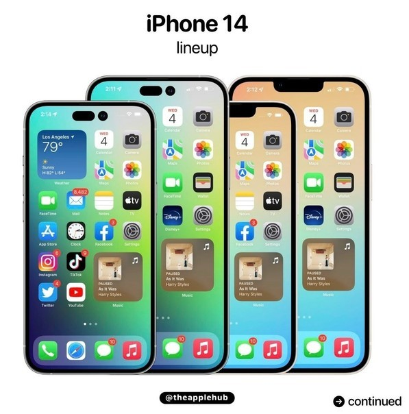 平凉苹果14维修分享iPhone 14全家福 